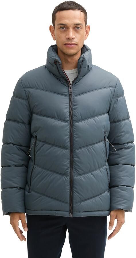 Tom Tailor Gewatteerde jas met opstaande kraag - Foto 5