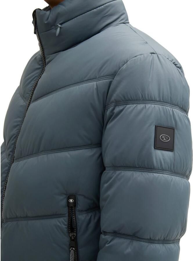 Tom Tailor Gewatteerde jas met opstaande kraag