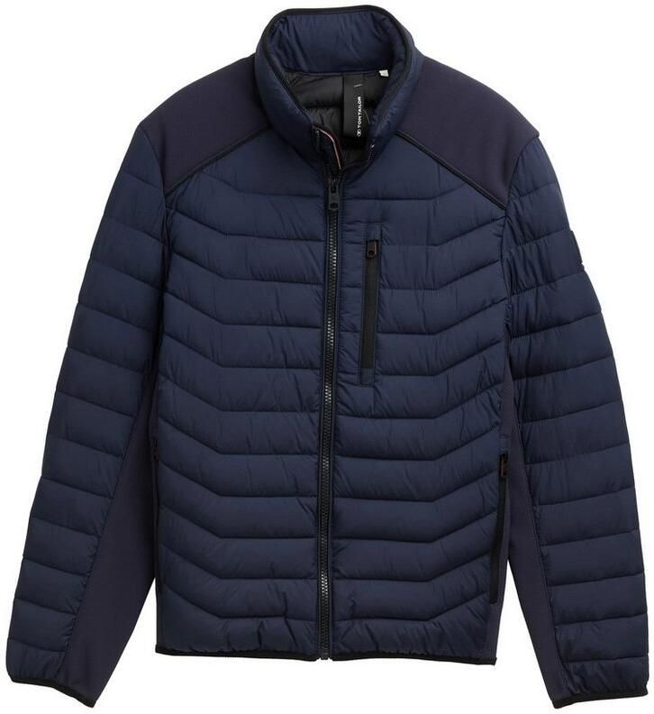 Tom Tailor Regular fit gewatteerd jack met ritssluiting - Foto 3