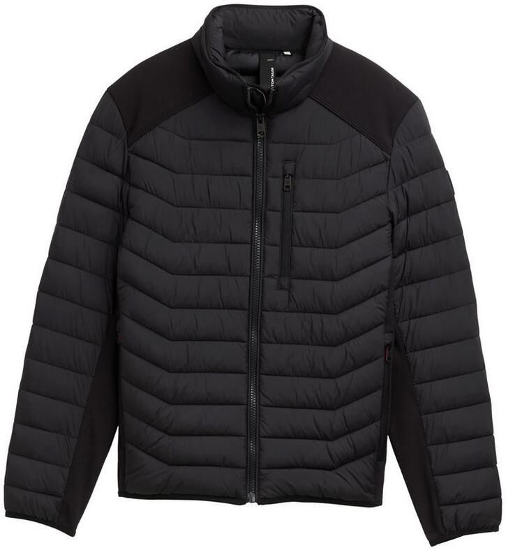 Tom Tailor Regular fit gewatteerd jack met ritssluiting - Foto 3