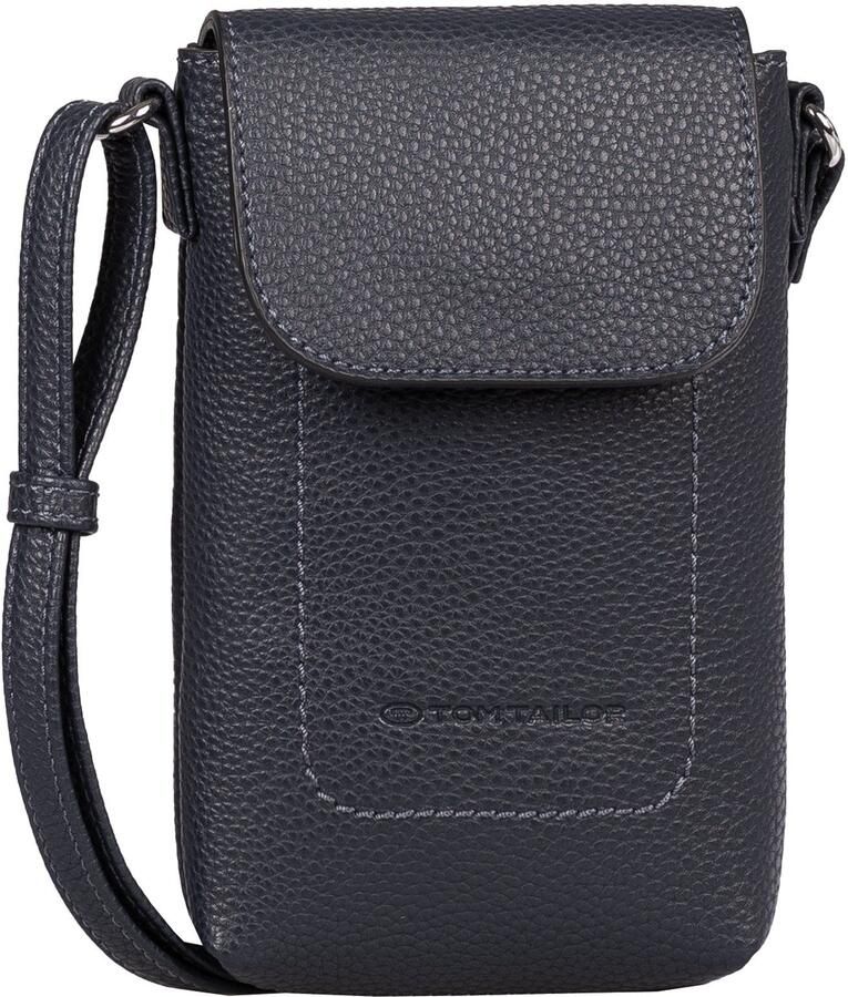 Tom Tailor Gsm-tasje Elis van zacht gekorreld kunstleer met opvallende siernaad en fijn logo - Foto 3