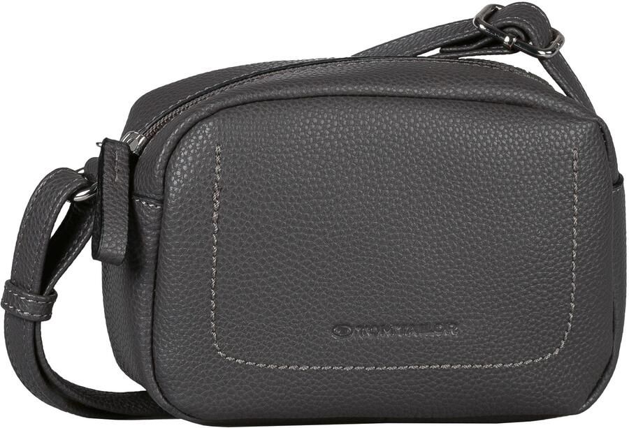 Tom Tailor Handtas Elis van zacht gekorreld kunstleer met opvallende siernaad en fijn logo - Foto 4