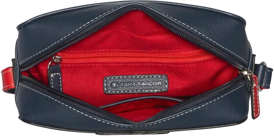 Tom Tailor Handtas Miri mare maritieme stijl met contrasterende naden en doordachte kleuraccenten - Foto 3