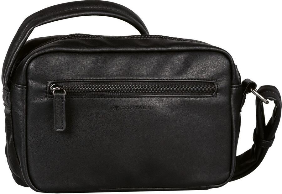 Tom Tailor Handtas Tarina met een moderne logo-tekststepping in een zachte vulling