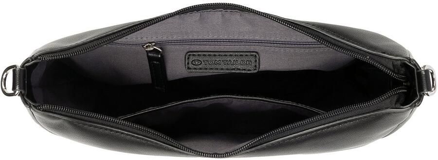 Tom Tailor Handtas TATIANA fijn geweven driekleurig webbing met harmonieuze "t"-logo-opdruk - Foto 4