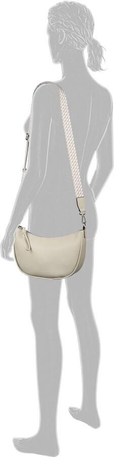 Tom Tailor Handtas TATIANA fijn geweven driekleurig webbing met harmonieuze "t"-logo-opdruk - Foto 5