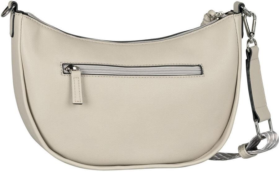 Tom Tailor Handtas TATIANA fijn geweven driekleurig webbing met harmonieuze "t"-logo-opdruk - Foto 3