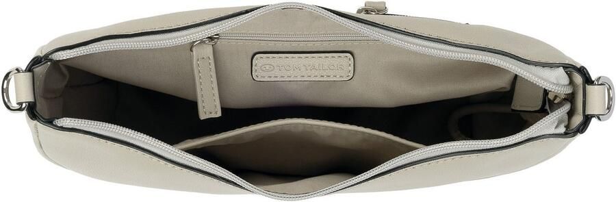 Tom Tailor Handtas TATIANA fijn geweven driekleurig webbing met harmonieuze "t"-logo-opdruk - Foto 4