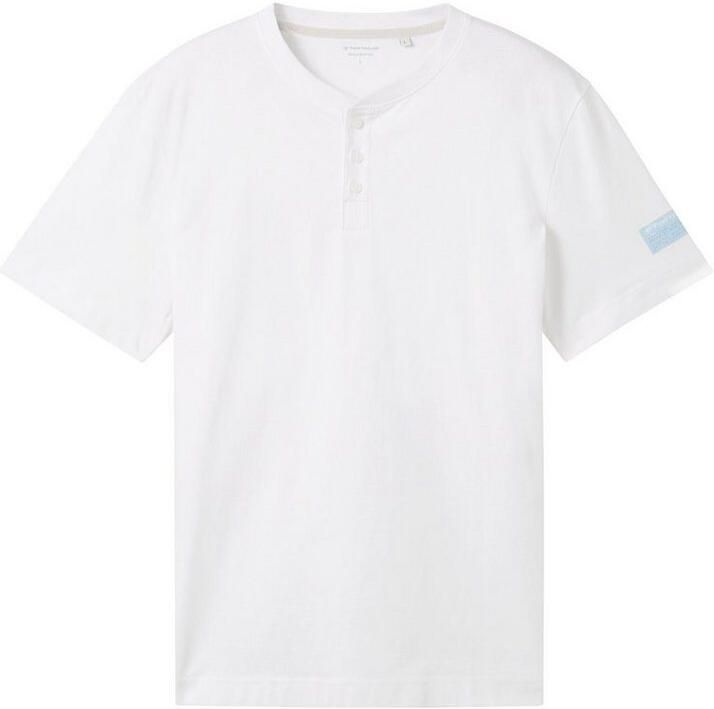 Tom Tailor Henleyshirt met knoopsluiting - Foto 2
