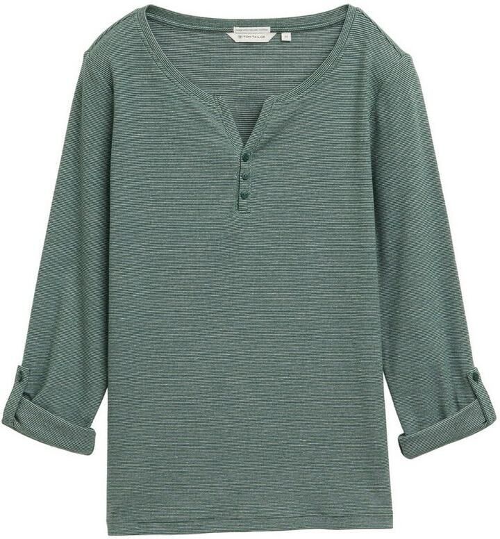 Tom Tailor Regular fit shirt met lange mouwen en biologische katoen - Foto 2