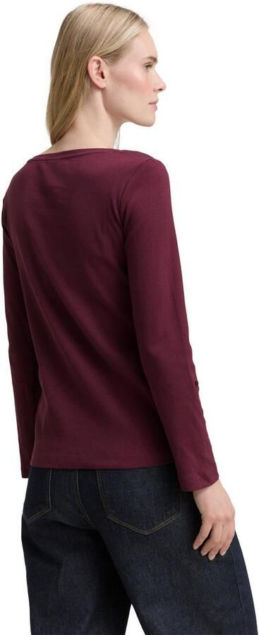 Tom Tailor Regular fit shirt met lange mouwen van katoenmix - Foto 5