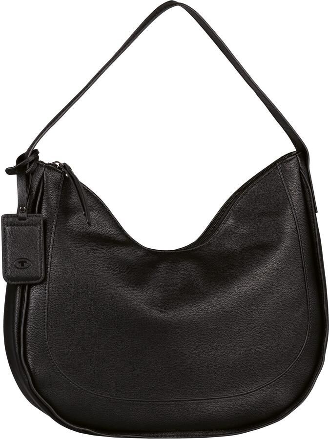 Tom Tailor Hobo-tas Adela van imitatieleer in moderne lijnvoering en afgebroken randkleur - Foto 5