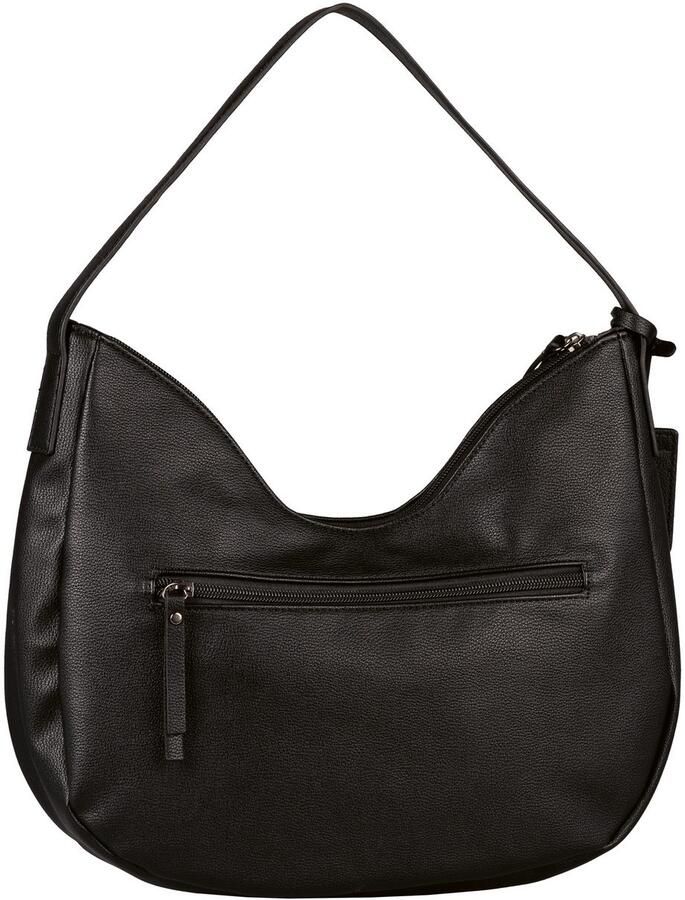 Tom Tailor Hobo-tas Adela van imitatieleer in moderne lijnvoering en afgebroken randkleur - Foto 2