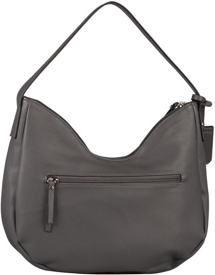 Tom Tailor Hobo-tas Adela van imitatieleer in moderne lijnvoering en afgebroken randkleur