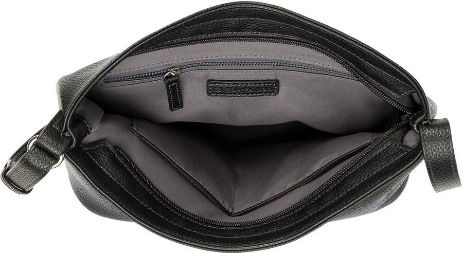 Tom Tailor Hobo-tas Amarea zacht imitatieleer met rechtlijnige snit en heldere koele kleuren - Foto 3