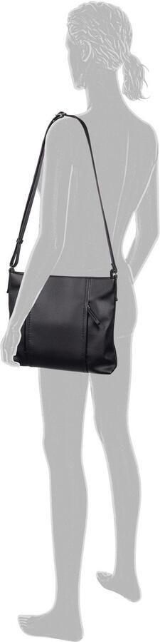 Tom Tailor Hobo-tas Beca van hoogwaardig kunstleer met functionele details - Foto 3