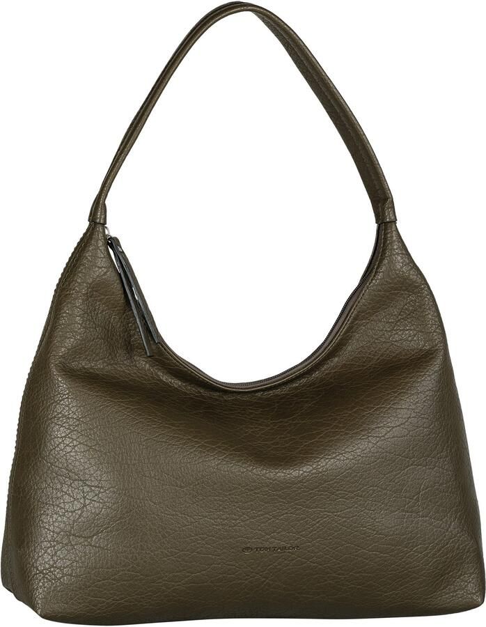 Tom Tailor Hobo-tas Evelina van zacht imitatieleer in casual trapeziumvorm met decoratieve zijden - Foto 5