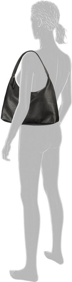 Tom Tailor Hobo-tas Evelina van zacht imitatieleer in casual trapeziumvorm met decoratieve zijden - Foto 5