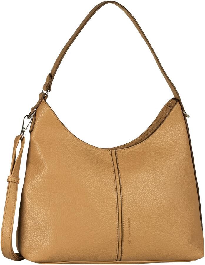 Tom Tailor Hobo-tas Jema in trapeziumvormige en heldere vor met subtiele kleuren - Foto 5