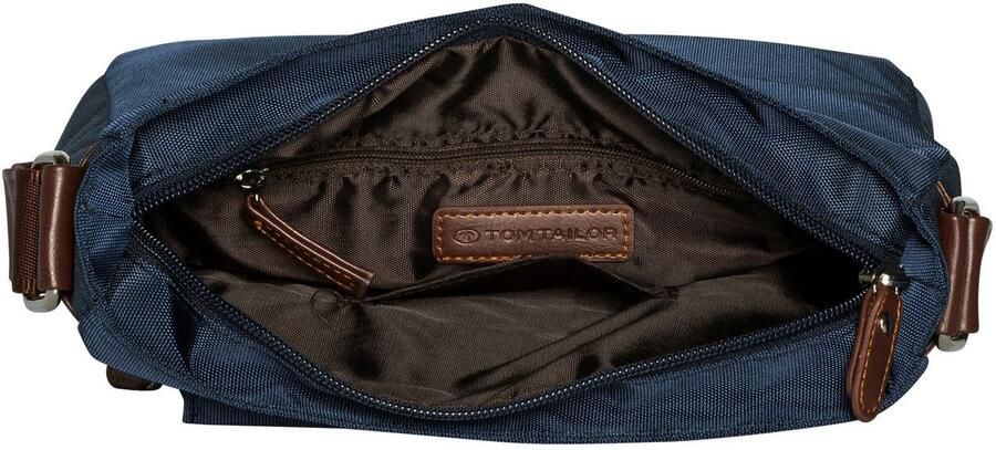 Tom Tailor Hobo-tas Rina van lichtgewicht nylon en ingewikkeld geweven riemband - Foto 2