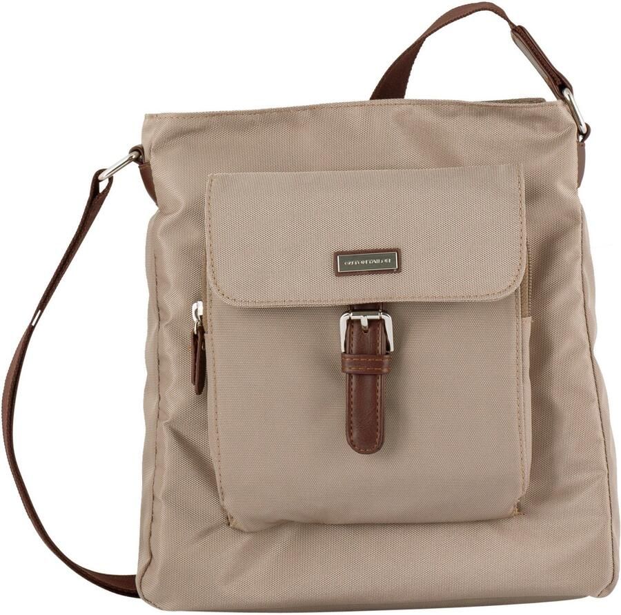 Tom Tailor Hobo-tas Rina van lichtgewicht nylon en ingewikkeld geweven riemband - Foto 4