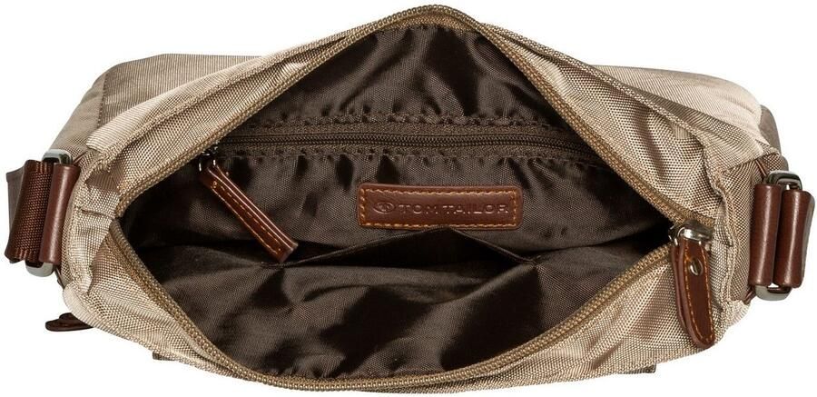 Tom Tailor Hobo-tas Rina van lichtgewicht nylon en ingewikkeld geweven riemband - Foto 2