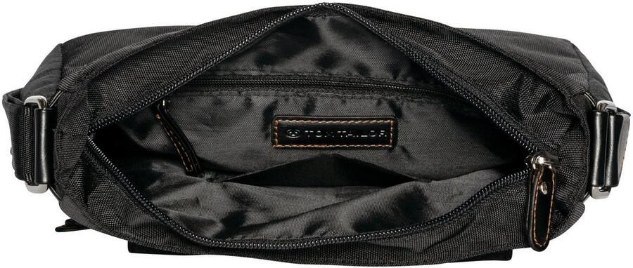 Tom Tailor Hobo-tas Rina van lichtgewicht nylon en ingewikkeld geweven riemband