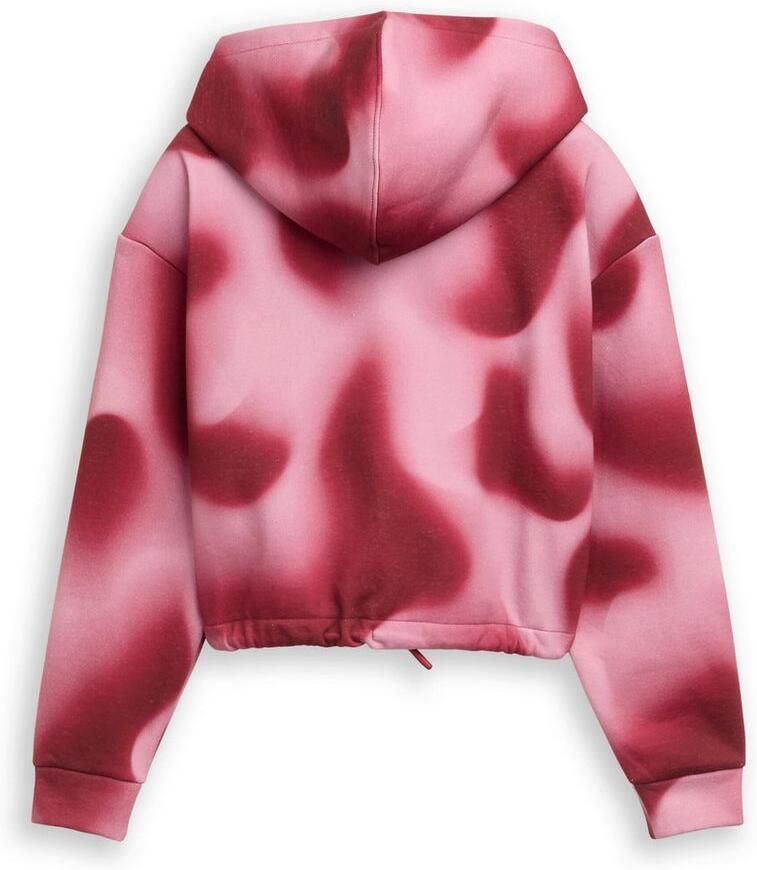 Tom Tailor Hoodie met abstract patroon en trekkoord - Foto 2