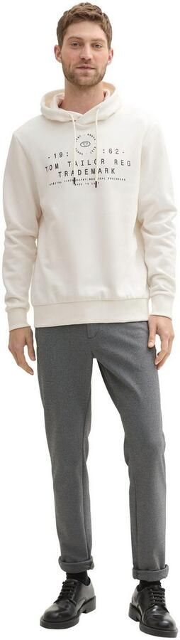 Tom Tailor Hoodie met grote logo-frontprint - Foto 4