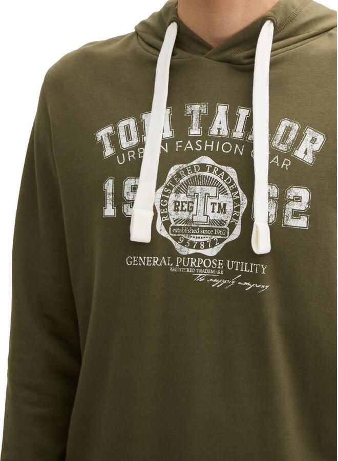 Tom Tailor Hoodie met logoprint