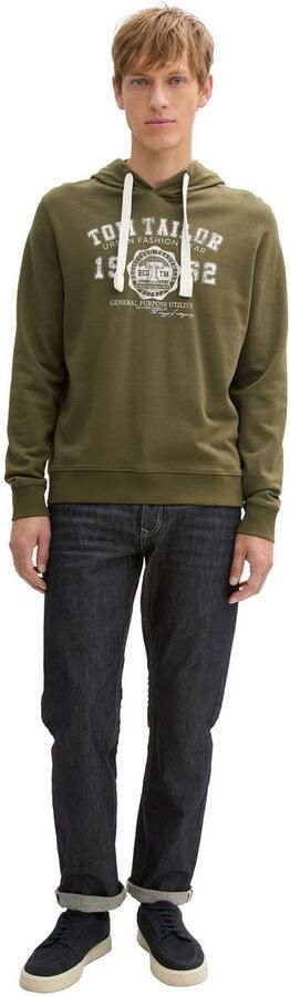 Tom Tailor Hoodie met logoprint - Foto 4