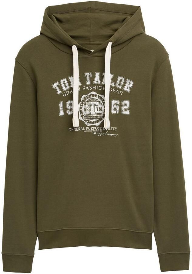 Tom Tailor Hoodie met logoprint - Foto 2