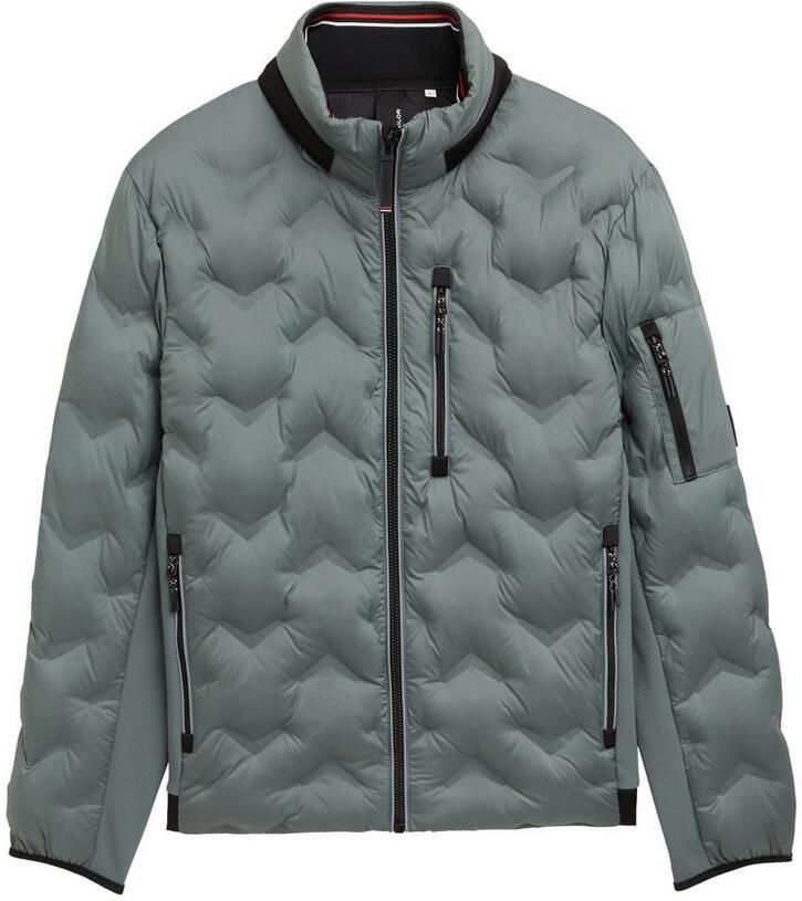 Tom Tailor Regular fit gewatteerd jack met opbergbare capuchon in de kraag - Foto 3