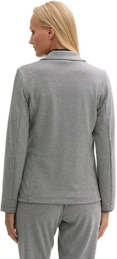 Tom Tailor Getailleerde blazer van jacquard met 2-knoopssluiting - Foto 3