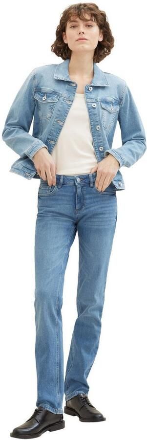 Tom Tailor Jeansjack met knoopsluiting en hemdkraag - Foto 5