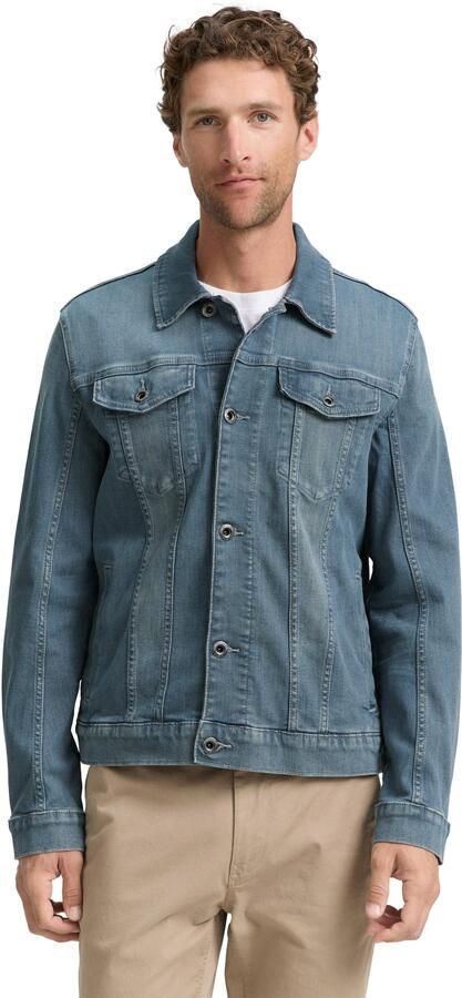 Tom Tailor Jeansjack met knoopsluiting en stretchgehalte - Foto 6