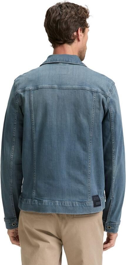 Tom Tailor Jeansjack met knoopsluiting en stretchgehalte - Foto 4