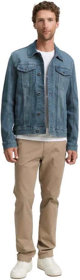 Tom Tailor Jeansjack met knoopsluiting en stretchgehalte - Foto 5