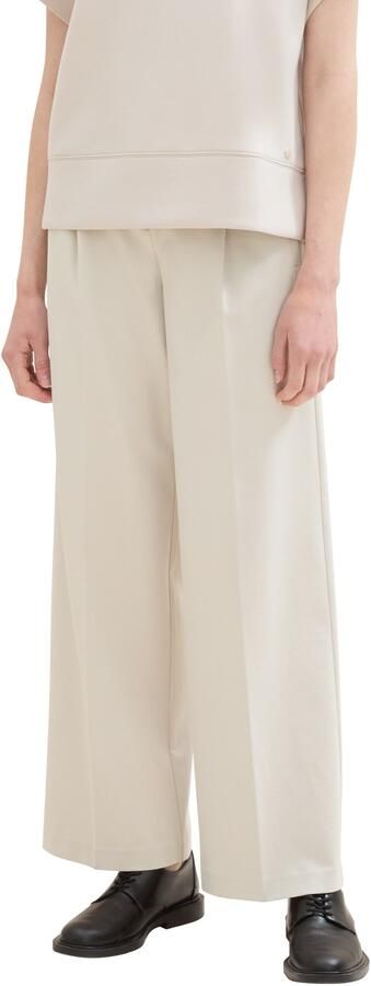 Tom Tailor Jerseybroek Wide leg met zakken - Foto 7