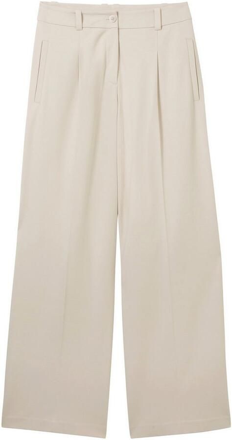 Tom Tailor Jerseybroek Wide leg met zakken - Foto 2