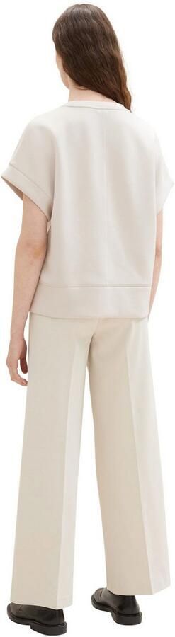 Tom Tailor Jerseybroek Wide leg met zakken - Foto 5