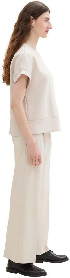 Tom Tailor Jerseybroek Wide leg met zakken - Foto 6