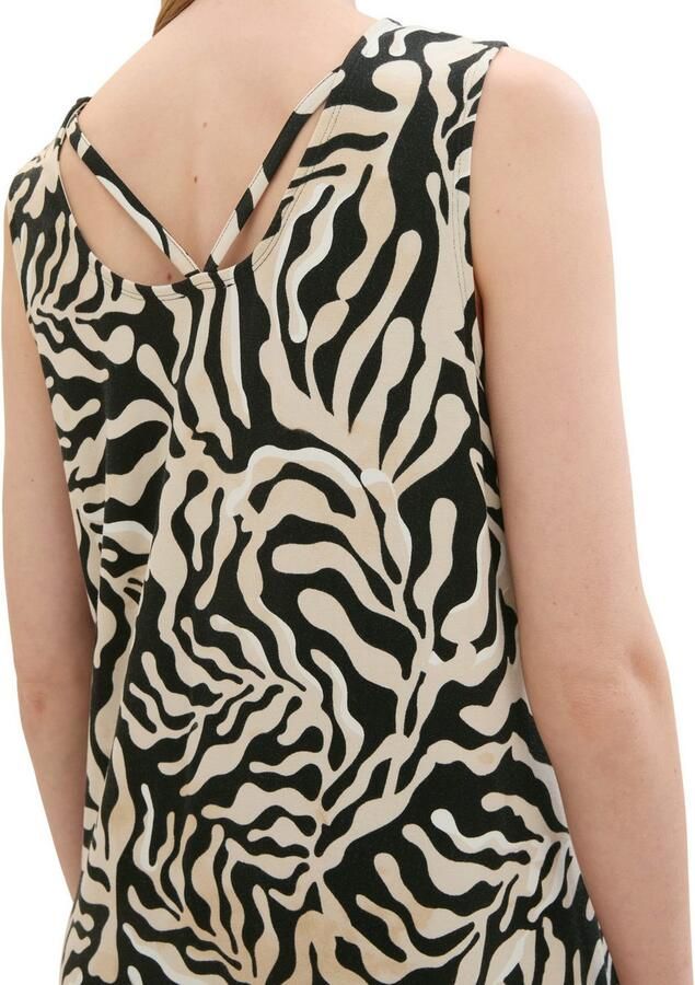 Tom Tailor Jerseyjurk met detail achter