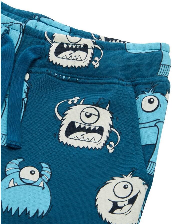 Tom Tailor Joggingbroek met allover-monster-prints