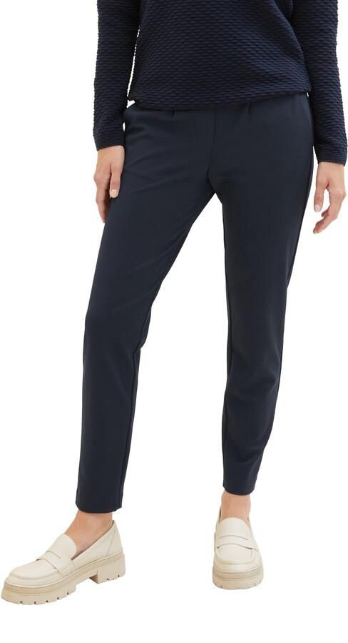 Tom Tailor Easy pants met bandplooien - Foto 5