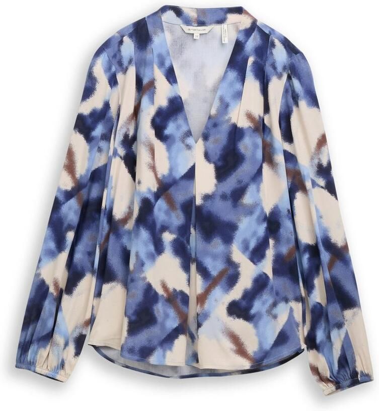 Tom Tailor Klassieke blouse met print all-over