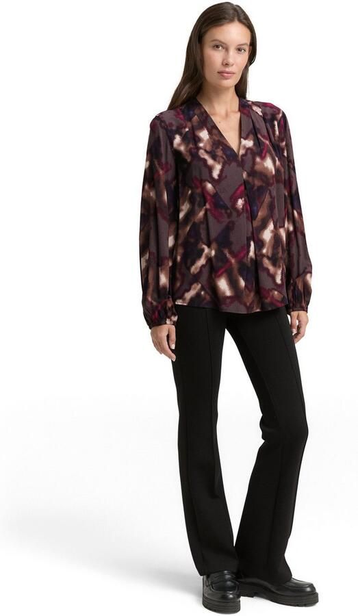 Tom Tailor Klassieke blouse met print all-over - Foto 4