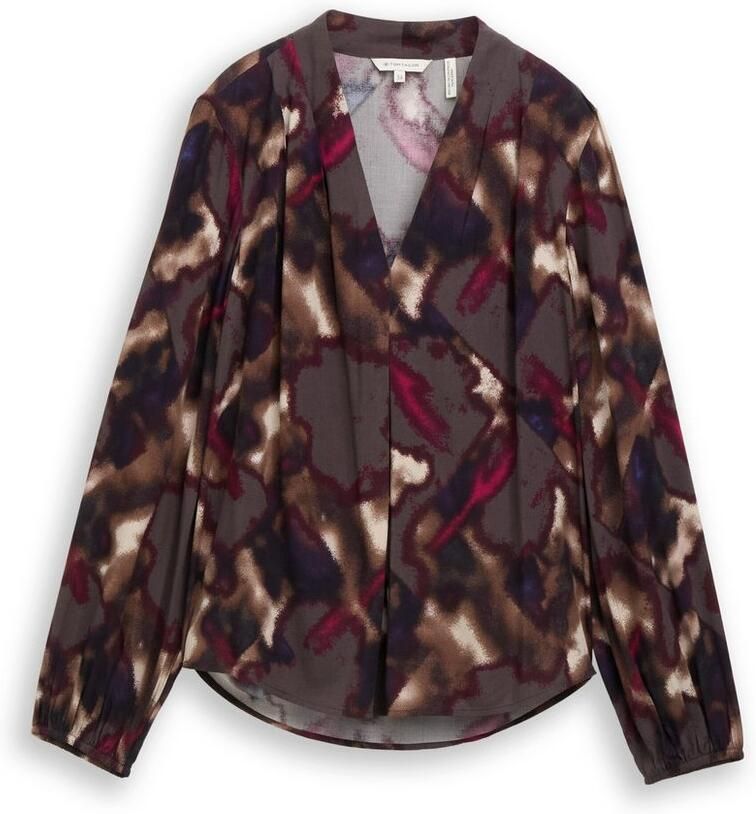 Tom Tailor Klassieke blouse met print all-over