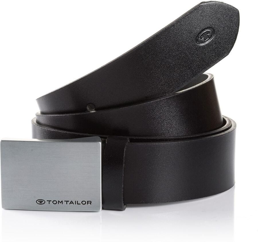 Tom Tailor Koppelriem TTBOB 3 5 cm brede herenriem modieuze klassieker koppelgesp (1 stuk) - Foto 6