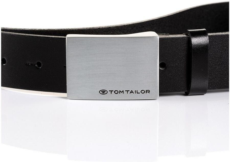 Tom Tailor Koppelriem TTBOB 3 5 cm brede herenriem modieuze klassieker koppelgesp (1 stuk) - Foto 4